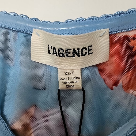 L'AGENCE Peonie Off Shoulder Thong Bodysuit - Picture 8 of 10